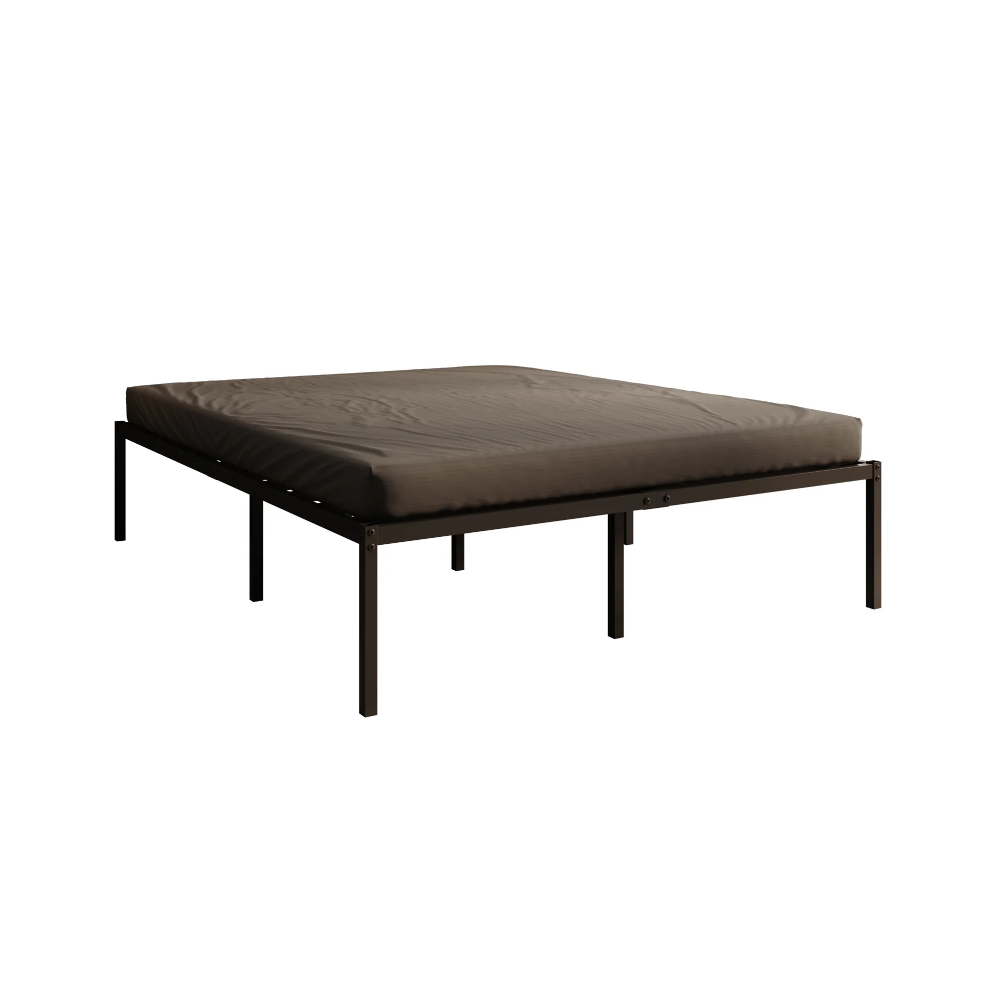 Justin - Tweepersoonsbed - Metaal zwart - 160x200 cm - Image 4