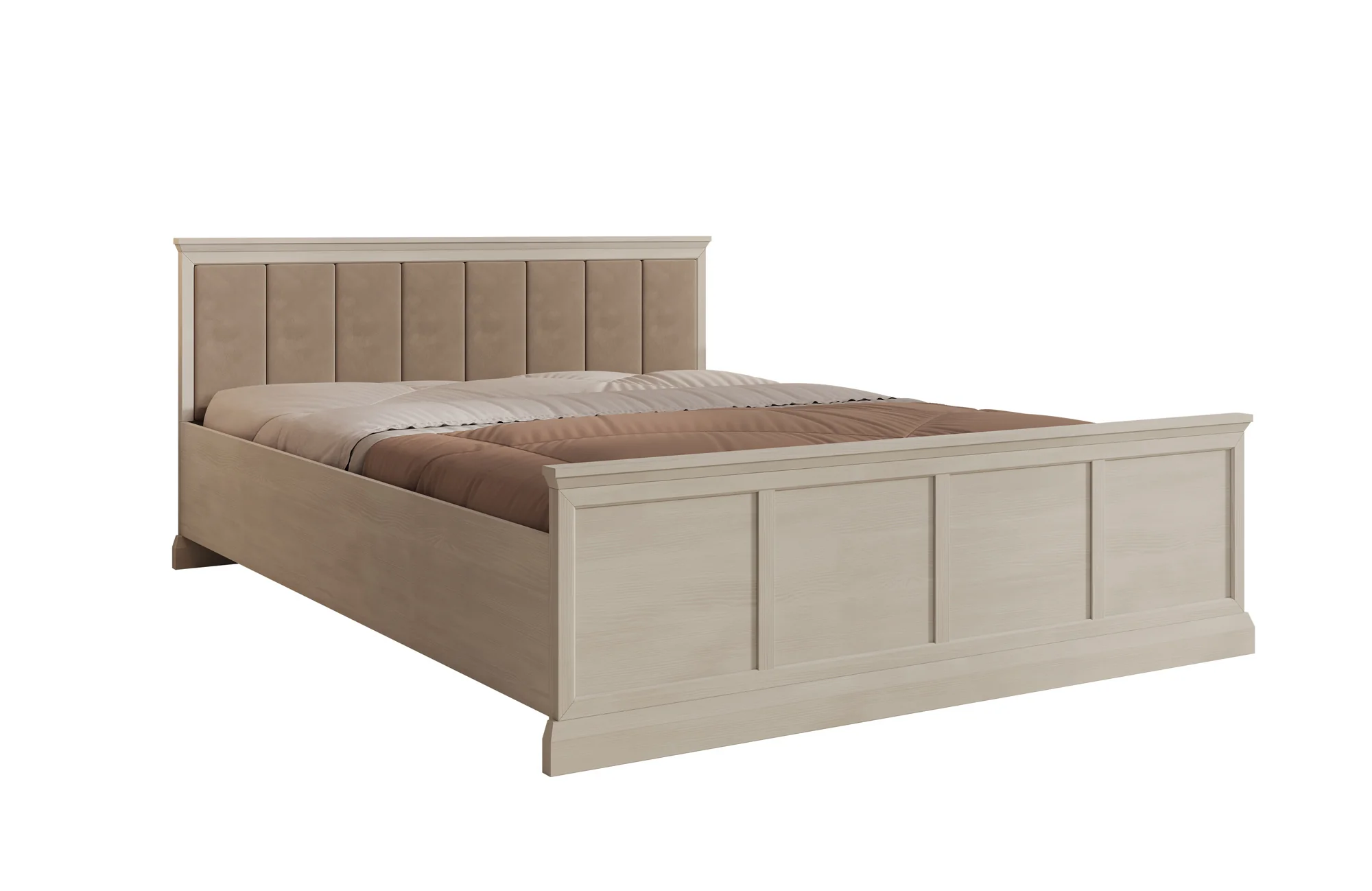 Leroy - Tweepersoonsbed - Wit - 160x200 cm - Image 4