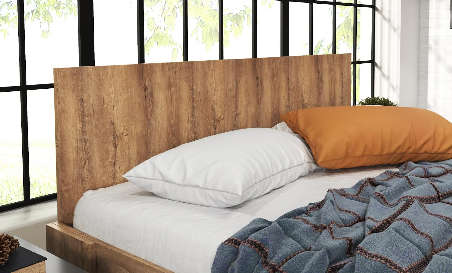 Monaco - Tweepersoonsbed - Eiken - 160x200 cm - Image 3