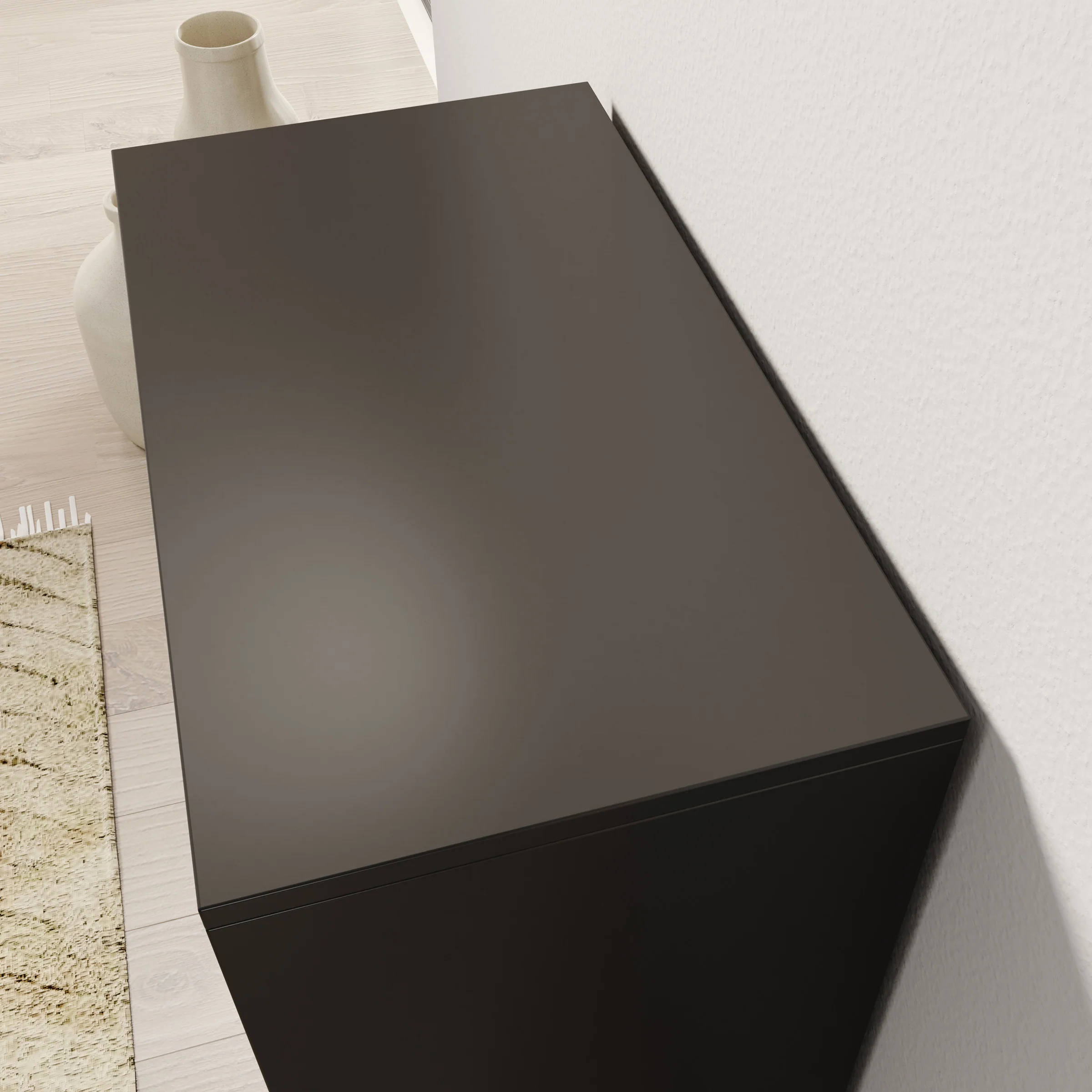 Vallée - Schoenenkast - Zwart - 60x34x87 cm - Image 5