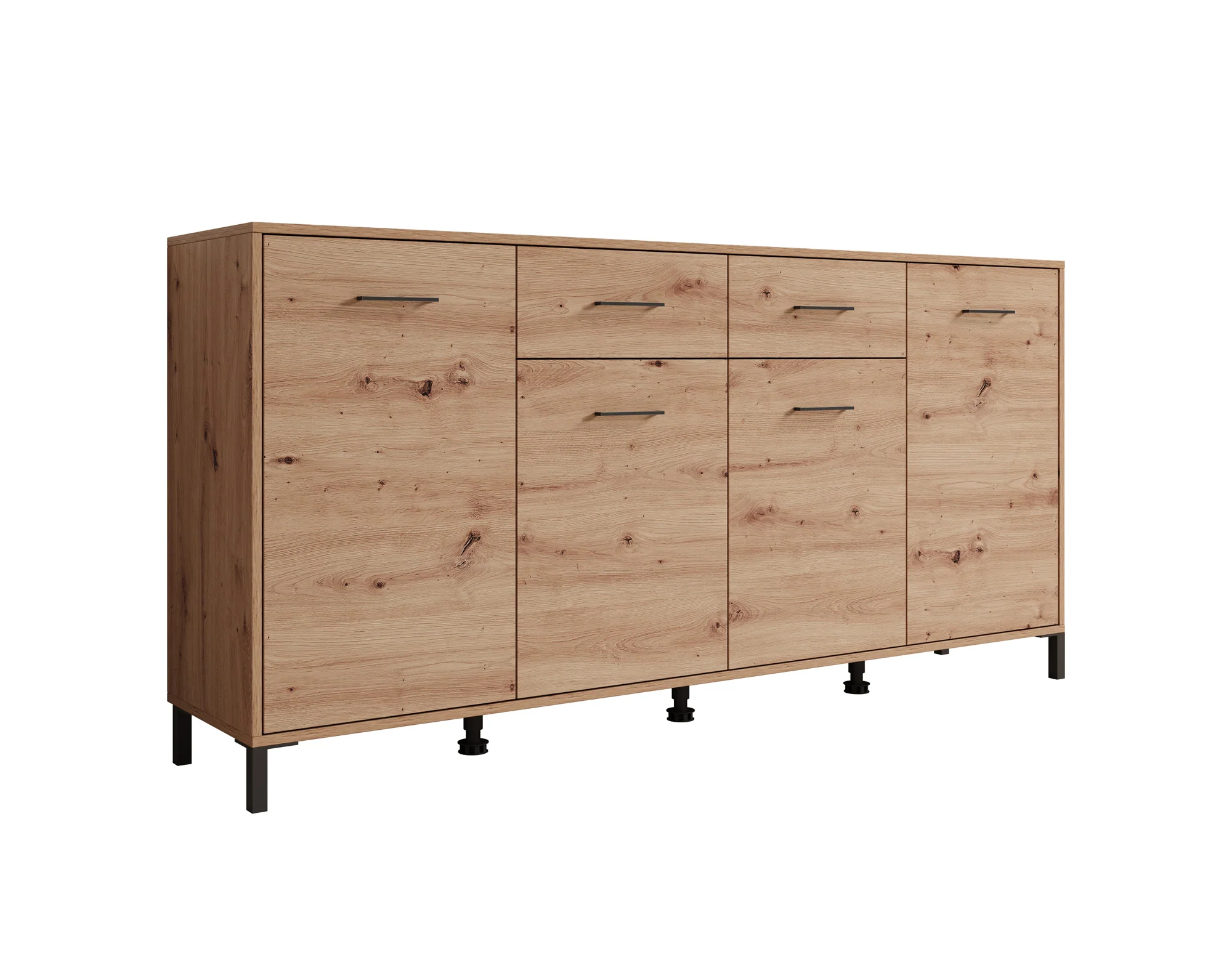 Vidor - Dressoir - Eiken - 183x40x90 cm - Image 6