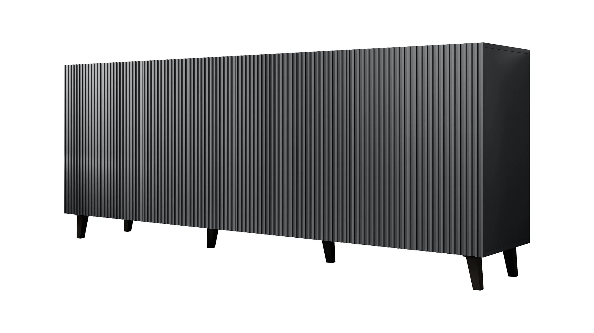 Vintar - Dressoir - Antraciet - 201x42x83 cm - Image 6