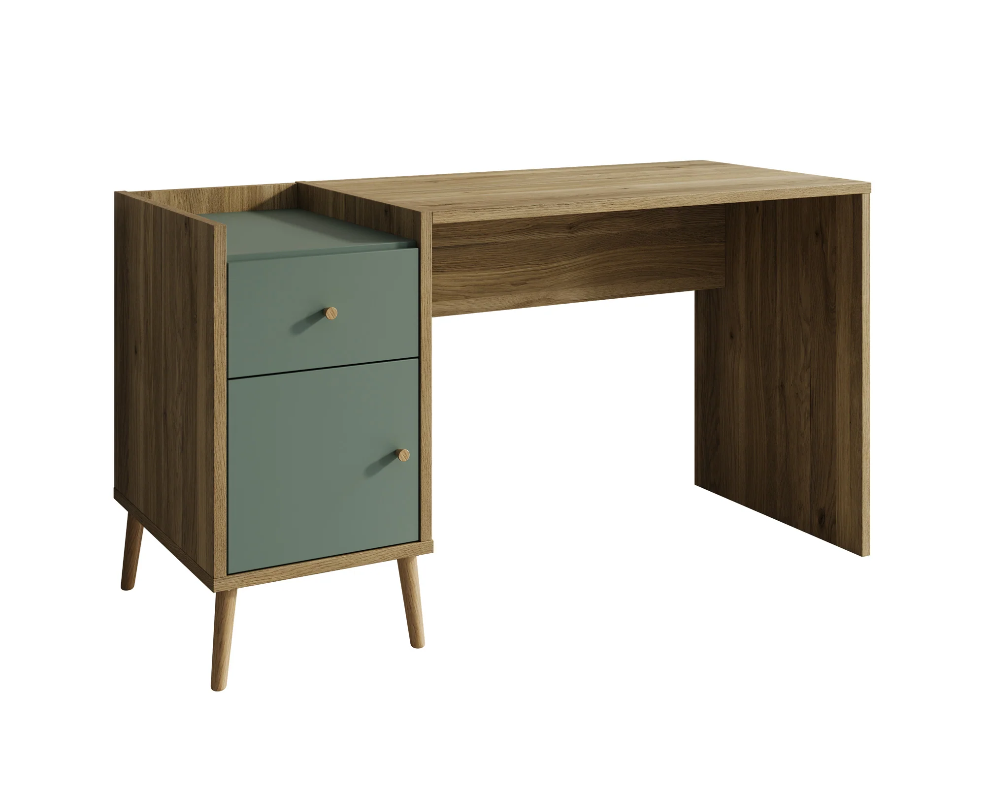 Wally - Bureau - Groen - 140x60 cm - Image 7