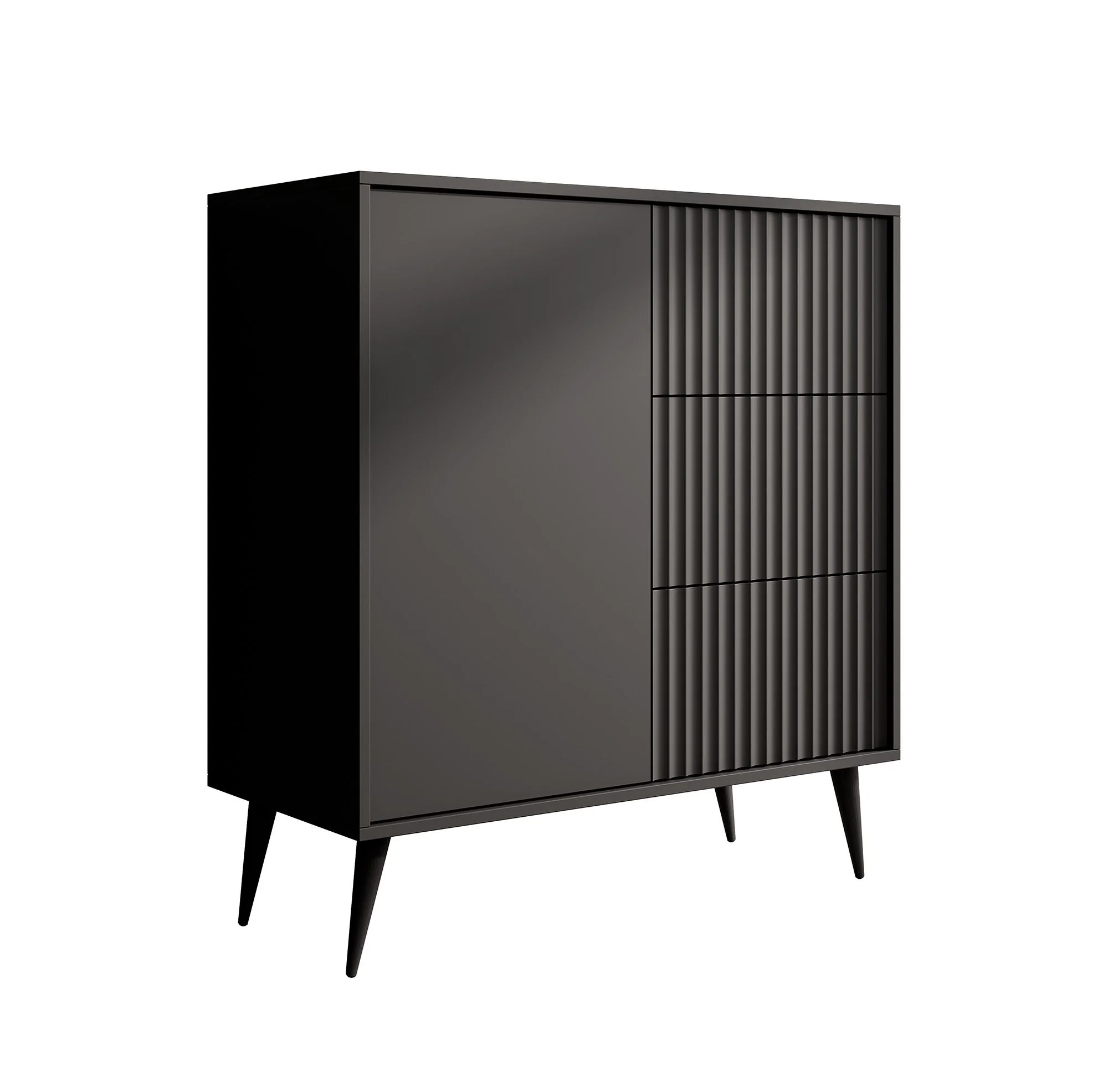 Winq - Dressoir - Antraciet - 90x40x98 cm - Image 6