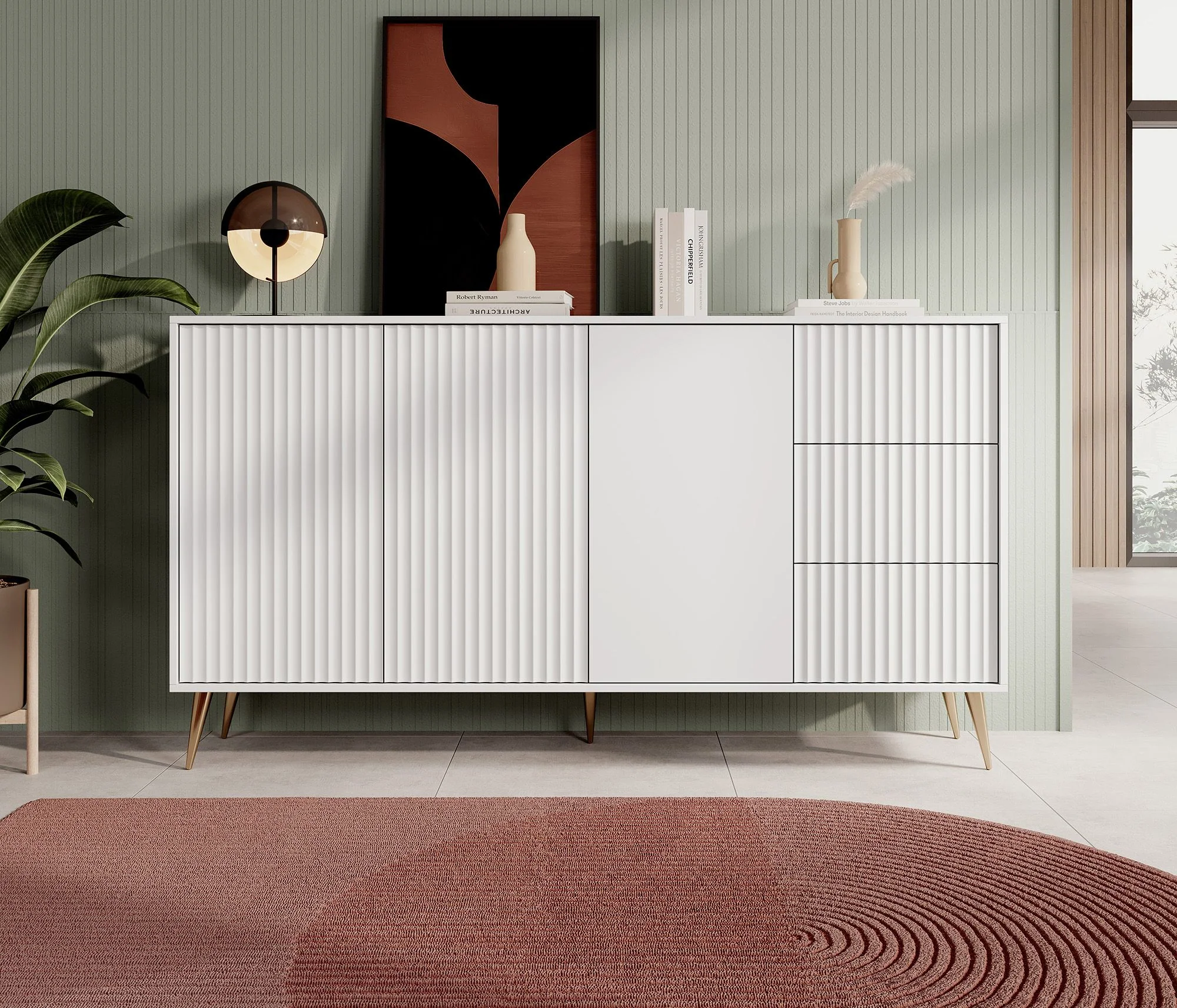 Winq - Dressoir - Wit - 179x40x98 cm - Image 2