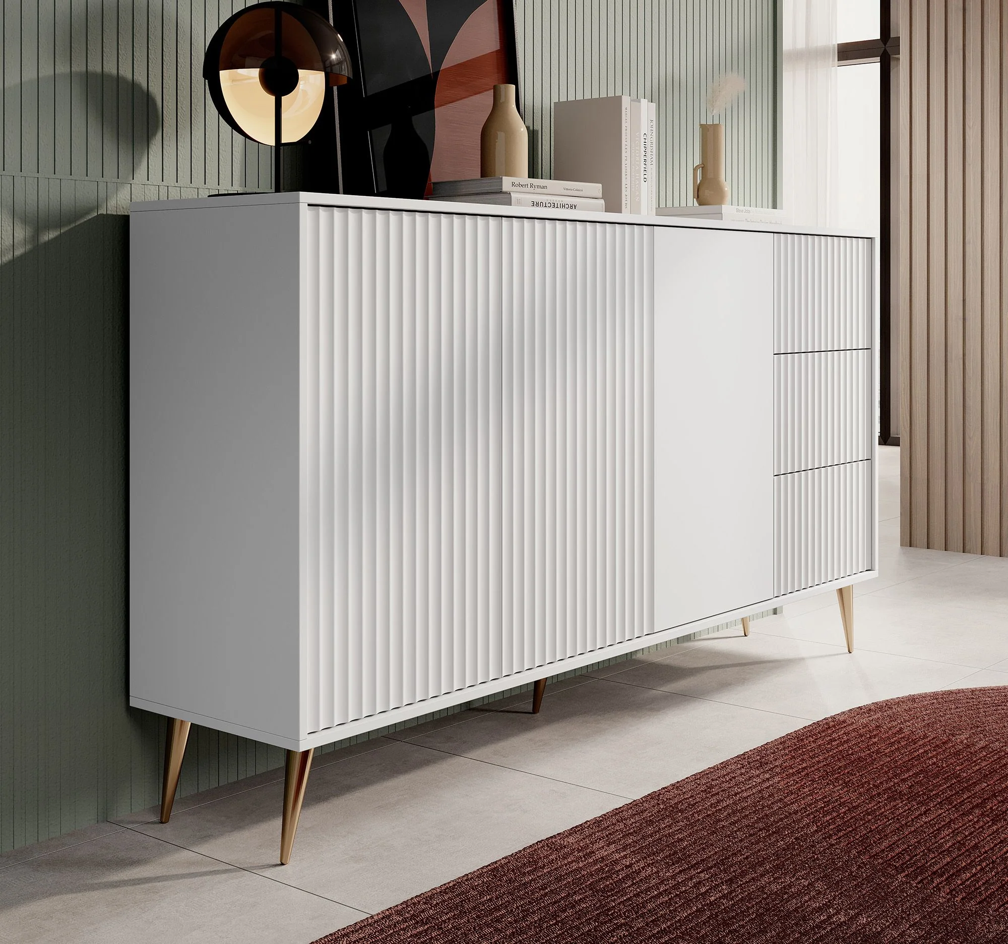 Winq - Dressoir - Wit - 179x40x98 cm - Image 4