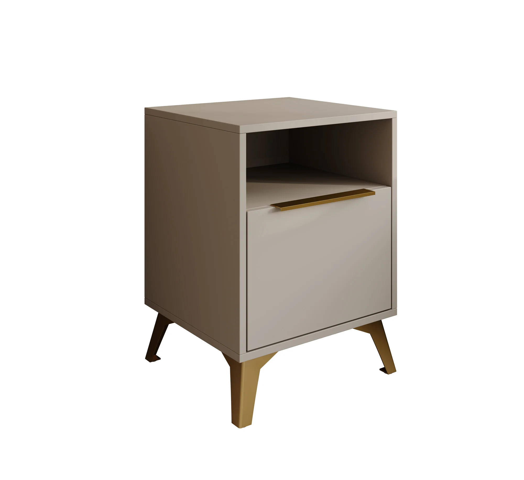 Xiano - Nachtkastje - Beige - 44x40x60 cm - Image 6